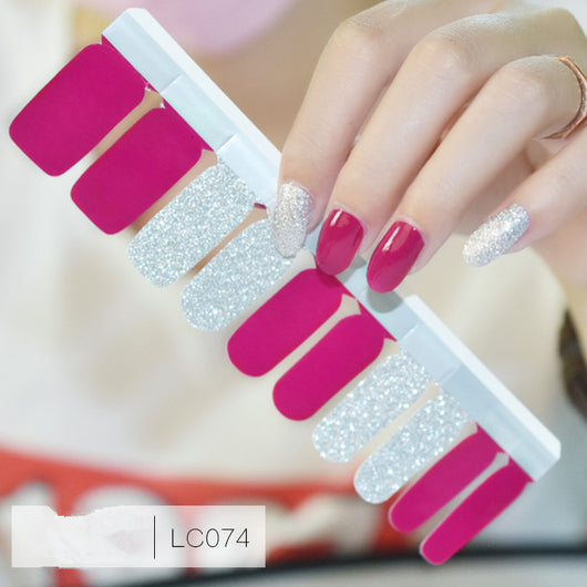 Calcomanías de Uñas Degradado Color Puro - Seguras para Embarazadas y Niños - Image 7