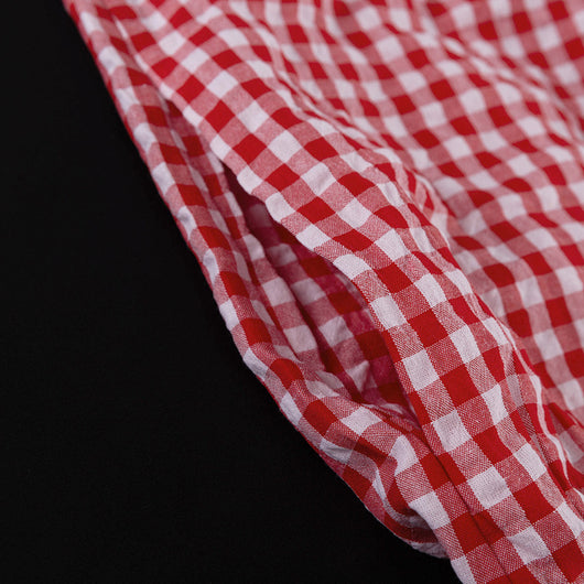 Conjunto Dos Piezas: Blusa Cuadros Suelta con Cordones y Pantalón Ancho - Image 17