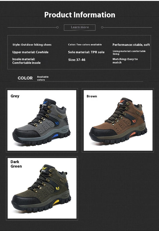 Zapatillas de Senderismo Transpirables para Terrenos Accidentados - Image 25