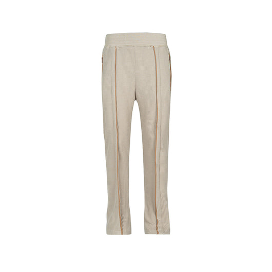 Pantalones Casuales Micro Acampanados con Textura Waffle - Image 14