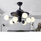Negro 8 Aspas 42 Pulgadas Con Control Remoto