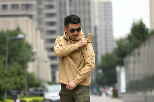 Chaqueta Táctica Camuflaje con Forro Polar para Deportes al Aire Libre - Image 19