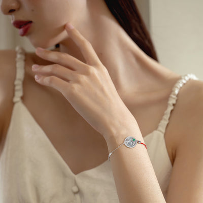 Pulsera Esmeralda Piscis Plata 925 Diseño Original Constelación - Image 9