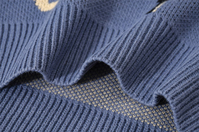 Suéter Tejido Jacquard con Patrón de Mariposas para Mujer - Image 4
