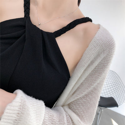 Blusa Tejida Hombro Descubierto para Mujer - Diseño Sexy y Moderno - Image 3