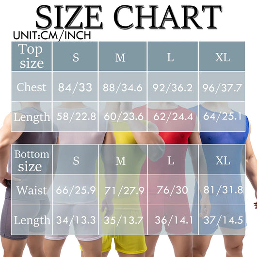 Chaleco Transparente de Malla Ice Silk para Hombre - Image 14