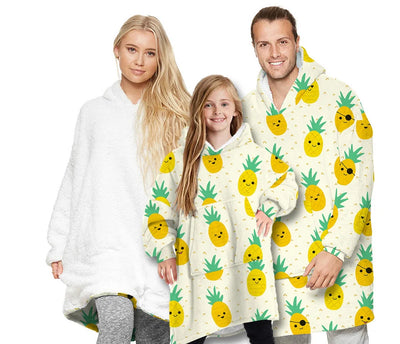 Suéter Manta Estampado Aguacate para Padres e Hijos - Image 44