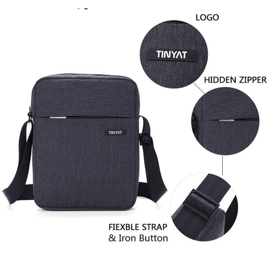Bolsa Mensajera Casual para Hombre - Mochila de Hombro Versátil - Image 10