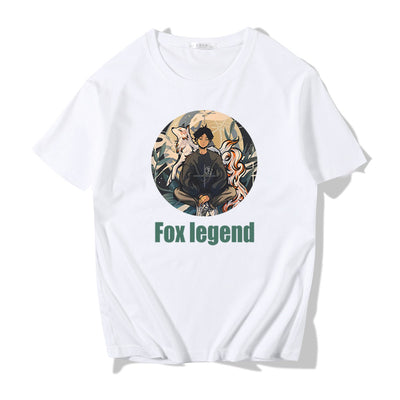 Camiseta Manga Corta Hombre Algodón Puro Estilo Náutico Japonés Suelta - Image 3