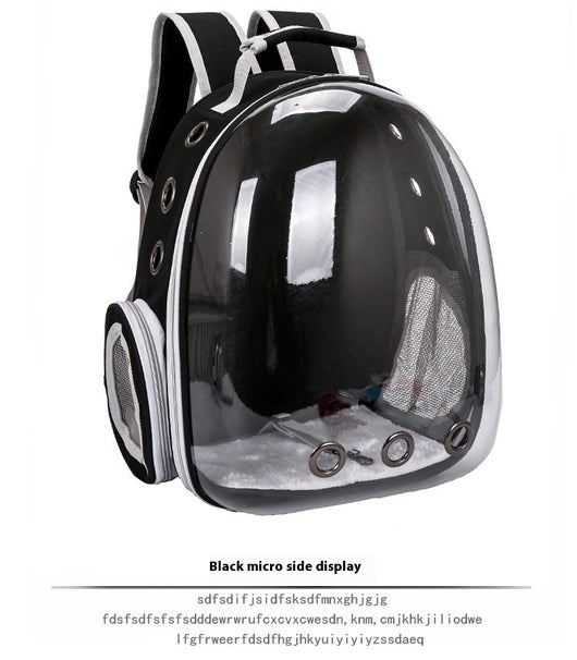 Mochila Panorámica Transparente para Mascotas - Uso Todo Clima - Image 20