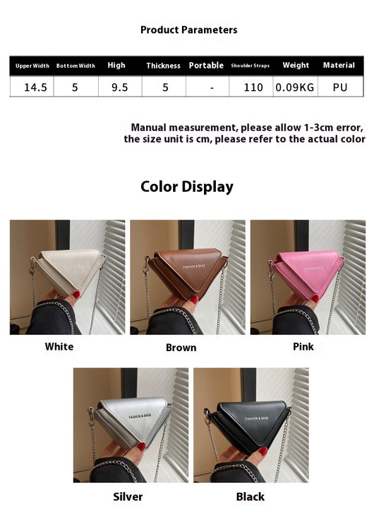 Bolsa Triangular Estilo Occidental para Uso Diario - Image 11