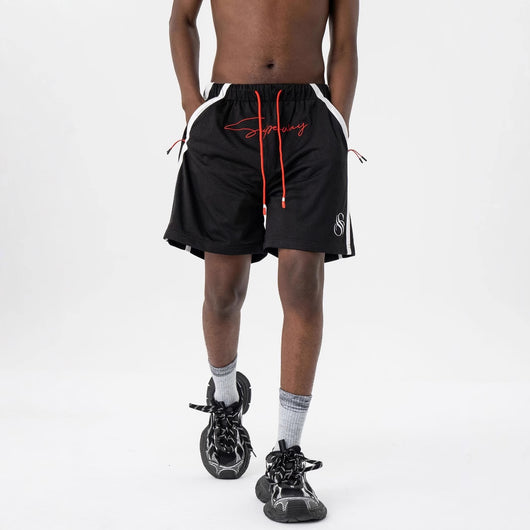 Shorts Casuales Premium Estilo Americano con Malla Transpirable y Detalles en Contraste - Image 3