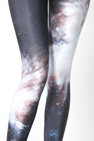 Leggins con Estampado Digital Cielo Azul, Nubes Blancas y Mar - Image 9