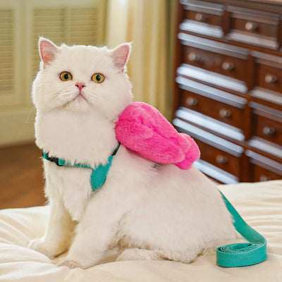 Arnés de Paseo con Moño para Perros y Gatos - Mochila Portátil Adorable - Image 4