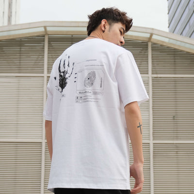 Playera Negra Cinco Cuartos Versátil para Hombre - Image 3
