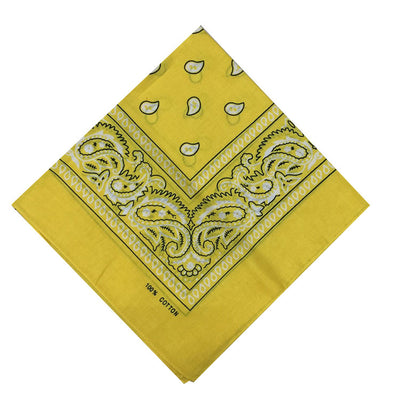 Pañuelo Cuadrado de Algodón con Estampado de Flor de Cajú 55cm - Image 52