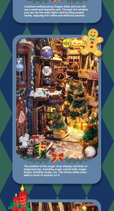 Estantería Decorativa de Madera Armable para Escritorio - Image 13