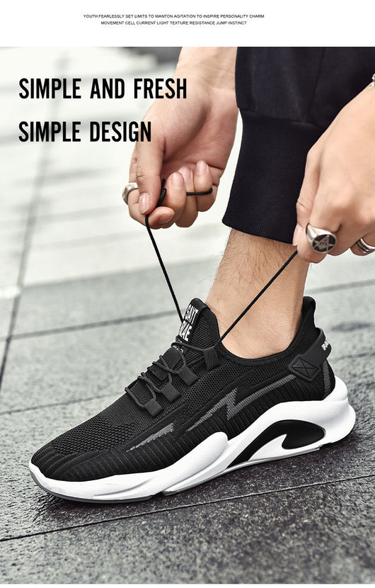 Zapatillas Deportivas Mesh Hombre - Diseño Moderno en Colores Sólidos - Image 11