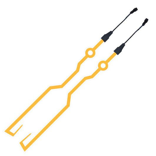Kit de Tiras de Luz LED para Casco de Moto con Señal Intermitente - Image 13