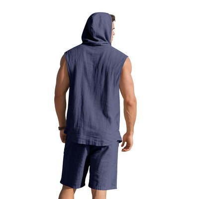 Conjunto de Bermudas y Camiseta sin Mangas para Hombre - Image 20