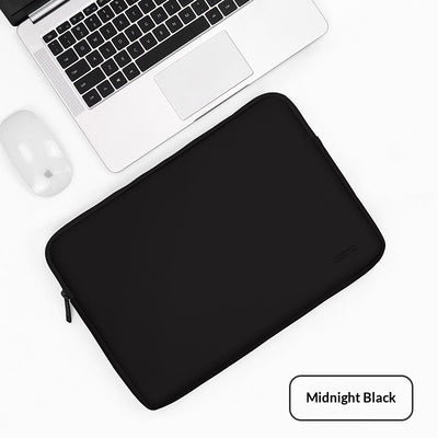 Funda Protectora de Cuero para Laptop con Bolsa Interior - Image 3