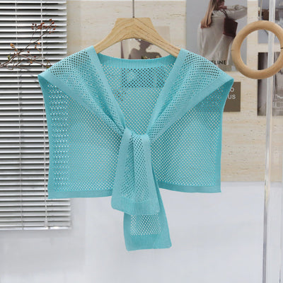 Chaleco Tejido Coordinado - Conjunto 3 Piezas Camisa y Falda - Image 42