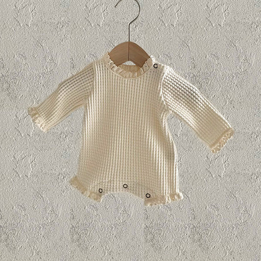 Pijama Tipo Waffle para Bebé y Niño - Diseño Unisex Cómodo
