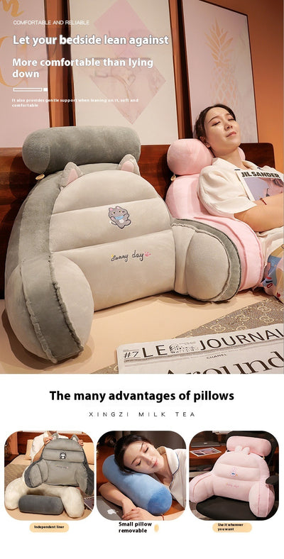 Almohada Lumbar 3D Adorable con Diseño Cartoon para Cama y Sofá - Image 20