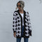 Cardigan Tejido Estampado Leopardo Tie-Dye Navideño