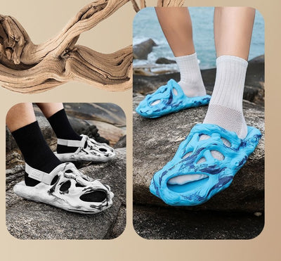 Sandalias Transpirables con Agujeros para Hombre - Cómodas y Versátiles - Image 8