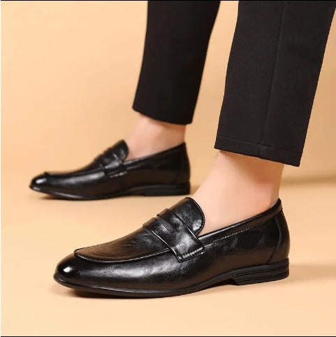 Sapatos Masculinos Sociais de Couro - Elegância Profissional