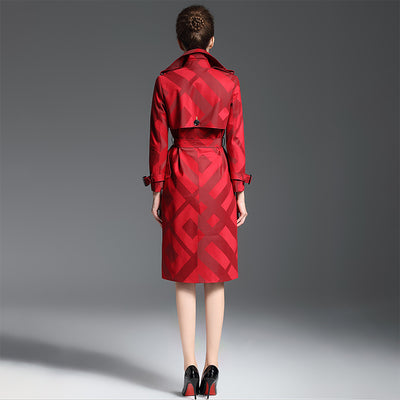 Abrigo Cortaviento Doble Botonadura para Mujer - Image 5