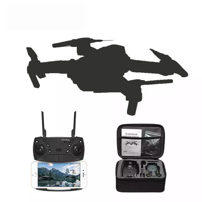 Dron Plegable E58 con Transmisión WiFi y Control Remoto de 4 Ejes - Image 8