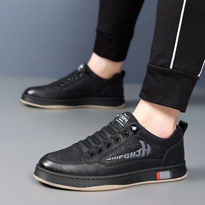 Zapatos de Cuero Casual Transpirables para Hombre - Diseño Versátil - Image 4