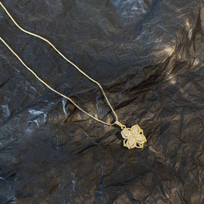 Aretes y Collar Molino Giratorio Minimalista - Image 7