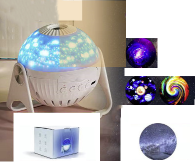 Proyector de Galaxia - Luz Nocturna Decorativa para Dormitorio - Image 10