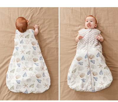 Saco de Dormir Tipo Chaleco para Bebé Recién Nacido en Algodón Puro - Image 27