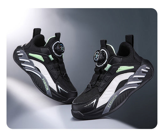 Zapatillas de Otoño Antideslizantes con Suela Flexible y Cierres Giratorios para Niños y Adolescentes - Image 27
