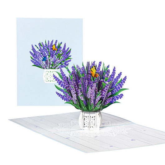 Tarjeta de Felicitación Tridimensional Artesanal con Relieve - Image 40