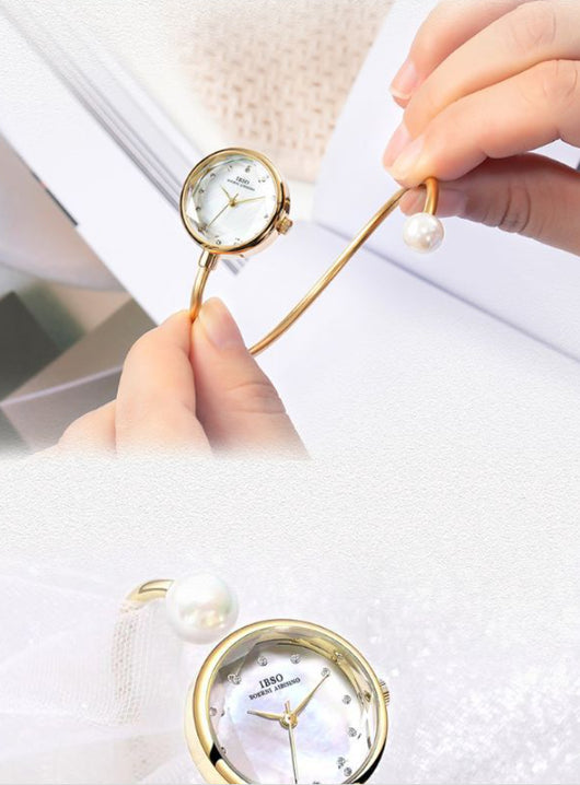 Reloj Pulsera Mujer con Esfera Nácar Perla - Image 14