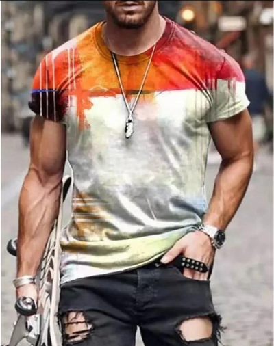 Camiseta Estampada con Arte Abstracto - Image 13