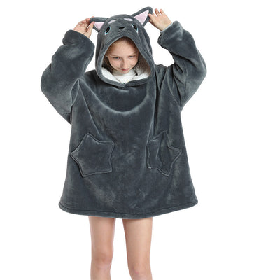 Bata Sudadera Térmica con Capucha para Casa y Noche - Image 10