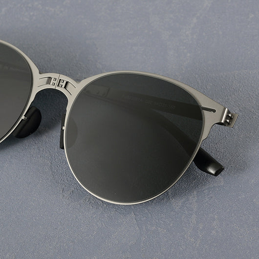 Gafas de Sol Vintage Plegables para Hombre en Acero Inoxidable - Image 30
