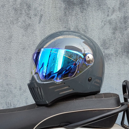 Casco Retro Harley Certificado para Motocicleta - Hombre y Mujer - Image 9