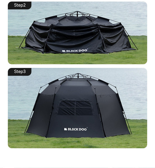 Tienda de Campaña Hexagonal Automática de Apertura Rápida - Image 10