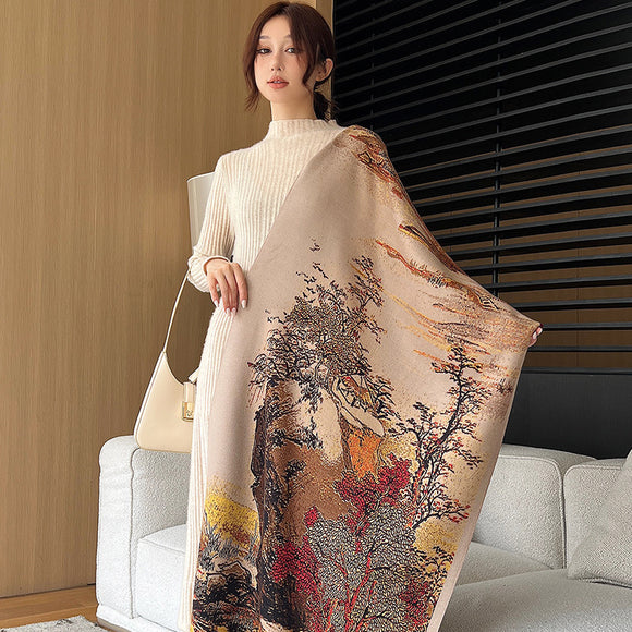 Pashmina Artificial Elegante - Chal de Moda con Estilo Premium