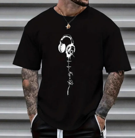 Playera Clásica para Hombre con Diseño Estampado de Manga Corta - Image 23