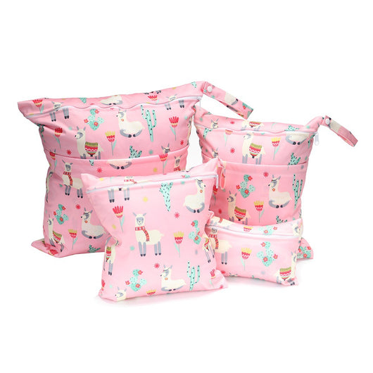 Bolsa Organizadora de Pañales con Estampados Infantiles - Set de 4 Piezas - Image 10