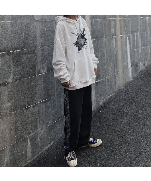 Sudadera con capucha de algodón suave y relajada - Image 18