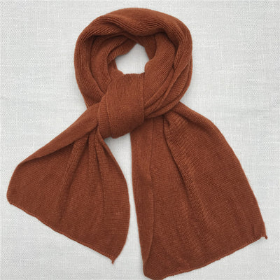 Bufanda Versátil Unisex de Color Sólido para Invierno - Image 4
